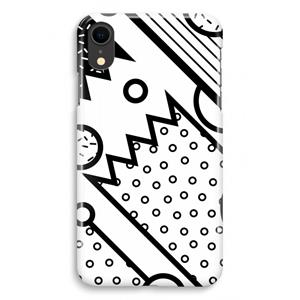 CaseCompany Pop Art #4: iPhone XR Volledig Geprint Hoesje