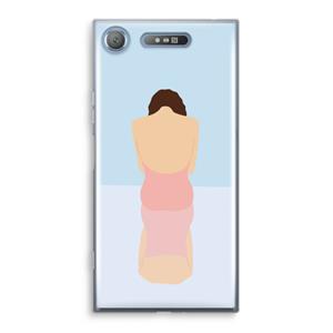 CaseCompany Mirror: Sony Xperia XZ1 Transparant Hoesje