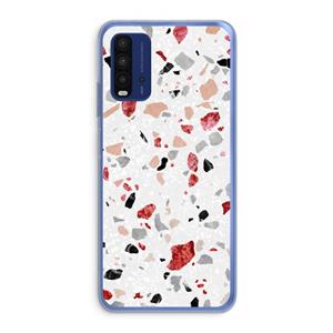 CaseCompany Terrazzo N°12: Xiaomi Redmi 9T Transparant Hoesje