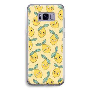 CaseCompany Citroenen: Samsung Galaxy S8 Plus Transparant Hoesje