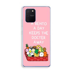 CaseCompany Bento a day: Samsung Galaxy Note 10 Lite Transparant Hoesje