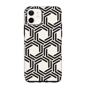 CaseCompany Geometrisch patroon: iPhone 12 mini Tough Case