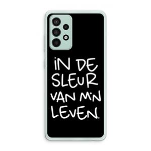 CaseCompany De Sleur: Samsung Galaxy A52s 5G Transparant Hoesje