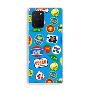 CaseCompany Fruitsticker: Samsung Galaxy Note 10 Lite Transparant Hoesje
