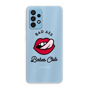 CaseCompany Badass Babes Club: Samsung Galaxy A52 Transparant Hoesje