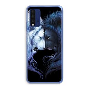 CaseCompany Brotherhood: Xiaomi Redmi 9T Transparant Hoesje