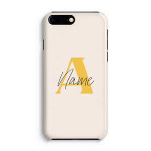 CaseCompany Amber Script: iPhone 8 Plus Volledig Geprint Hoesje