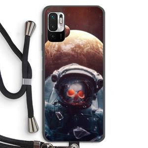 CaseCompany Voyager: Xiaomi Redmi Note 10 5G Transparant Hoesje met koord