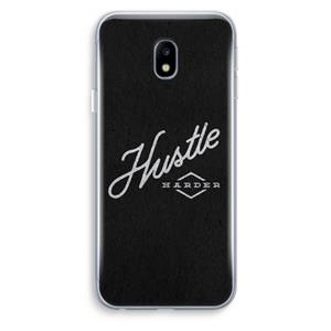 CaseCompany Hustle: Samsung Galaxy J3 (2017) Transparant Hoesje