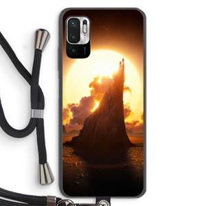 CaseCompany Children of the Sun: Xiaomi Redmi Note 10 5G Transparant Hoesje met koord