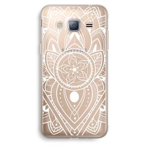 CaseCompany It's Complicated: Samsung Galaxy J3 (2016) Transparant Hoesje