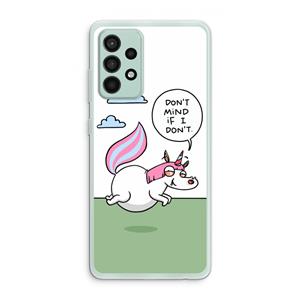 CaseCompany Unicorn: Samsung Galaxy A52s 5G Transparant Hoesje