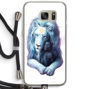 CaseCompany Child Of Light: Samsung Galaxy S7 Transparant Hoesje met koord