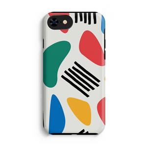 CaseCompany Illustratieve pop 1: iPhone SE 2020 Tough Case