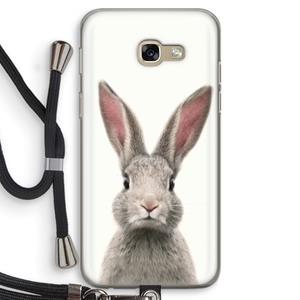 CaseCompany Daisy: Samsung Galaxy A5 (2017) Transparant Hoesje met koord