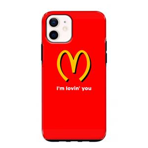 CaseCompany I'm lovin' you: iPhone 12 mini Tough Case