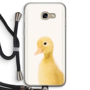 CaseCompany Duke: Samsung Galaxy A5 (2017) Transparant Hoesje met koord
