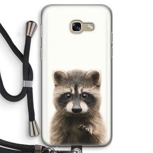 CaseCompany Rocco: Samsung Galaxy A5 (2017) Transparant Hoesje met koord