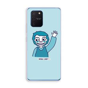 CaseCompany Zwaai: Samsung Galaxy Note 10 Lite Transparant Hoesje