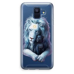 CaseCompany Child Of Light: Samsung Galaxy A6 (2018) Transparant Hoesje