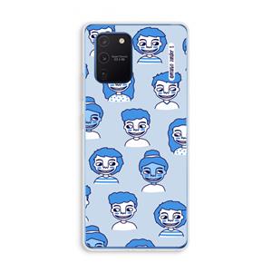 CaseCompany Gezichtjes: Samsung Galaxy Note 10 Lite Transparant Hoesje