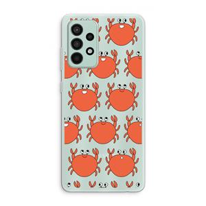 CaseCompany Krab: Samsung Galaxy A52s 5G Transparant Hoesje