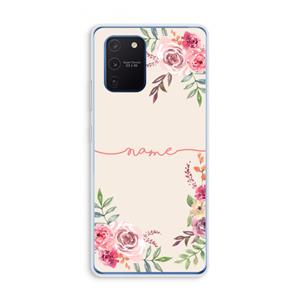 CaseCompany Rozen: Samsung Galaxy Note 10 Lite Transparant Hoesje
