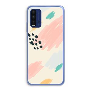 CaseCompany Sunday Chillings: Xiaomi Redmi 9T Transparant Hoesje