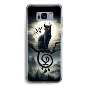 CaseCompany Moonlight Companions: Samsung Galaxy S8 Plus Transparant Hoesje