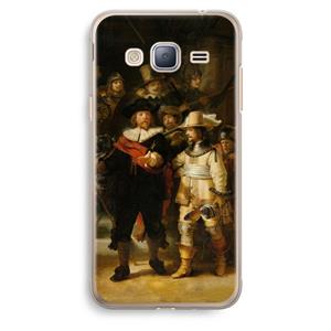 CaseCompany De Nachtwacht: Samsung Galaxy J3 (2016) Transparant Hoesje