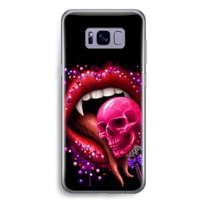 CaseCompany Dodelijk zoet: Samsung Galaxy S8 Plus Transparant Hoesje