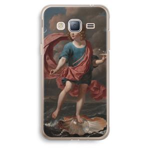 CaseCompany Soap Bubbles: Samsung Galaxy J3 (2016) Transparant Hoesje