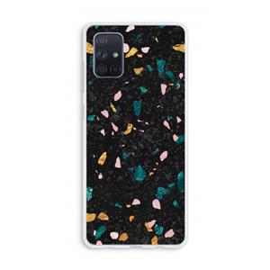 CaseCompany Terrazzo N°10: Galaxy A71 Transparant Hoesje