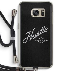 CaseCompany Hustle: Samsung Galaxy S7 Transparant Hoesje met koord