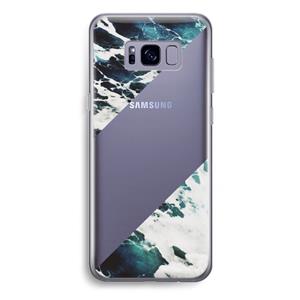 CaseCompany Golven: Samsung Galaxy S8 Plus Transparant Hoesje