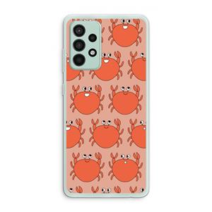 CaseCompany Krab: Samsung Galaxy A52s 5G Transparant Hoesje