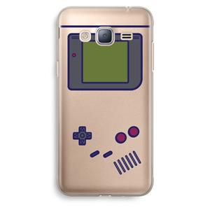 CaseCompany Game On: Samsung Galaxy J3 (2016) Transparant Hoesje