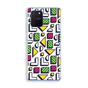 CaseCompany 8-bit N°4: Samsung Galaxy Note 10 Lite Transparant Hoesje