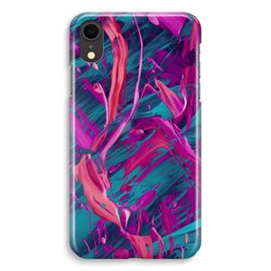 CaseCompany Pink Clouds: iPhone XR Volledig Geprint Hoesje