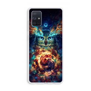 CaseCompany Aurowla: Galaxy A71 Transparant Hoesje