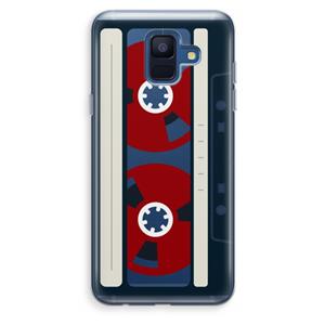 CaseCompany Here's your tape: Samsung Galaxy A6 (2018) Transparant Hoesje