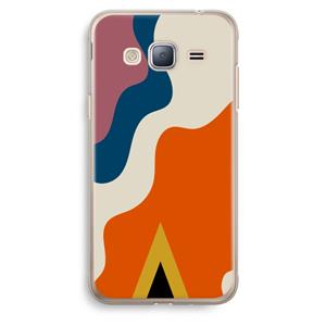 CaseCompany Noor A: Samsung Galaxy J3 (2016) Transparant Hoesje