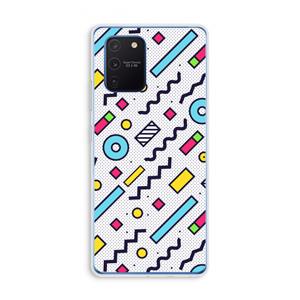 CaseCompany 8-bit N°8: Samsung Galaxy Note 10 Lite Transparant Hoesje