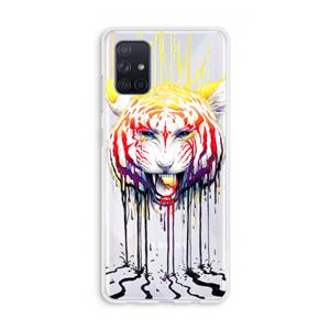 CaseCompany Fading: Galaxy A71 Transparant Hoesje