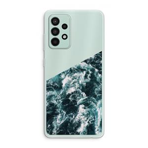 CaseCompany Zee golf: Samsung Galaxy A52s 5G Transparant Hoesje