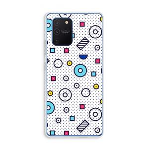CaseCompany 8-bit N°9: Samsung Galaxy Note 10 Lite Transparant Hoesje