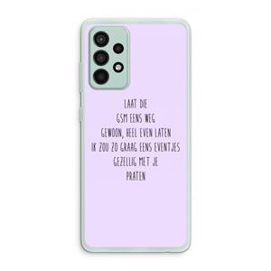 CaseCompany GSM: Samsung Galaxy A52s 5G Transparant Hoesje