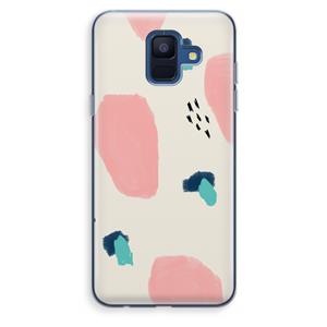CaseCompany Monday Surprise: Samsung Galaxy A6 (2018) Transparant Hoesje