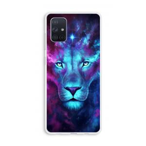 CaseCompany Firstborn: Galaxy A71 Transparant Hoesje