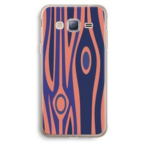 CaseCompany Bast A: Samsung Galaxy J3 (2016) Transparant Hoesje